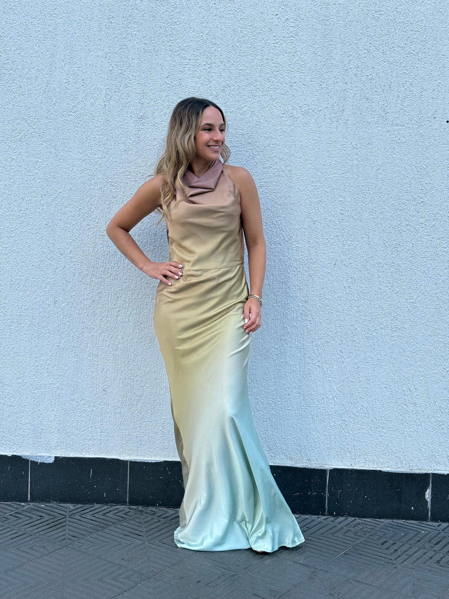 Alana's gold dress BLACK WEEK