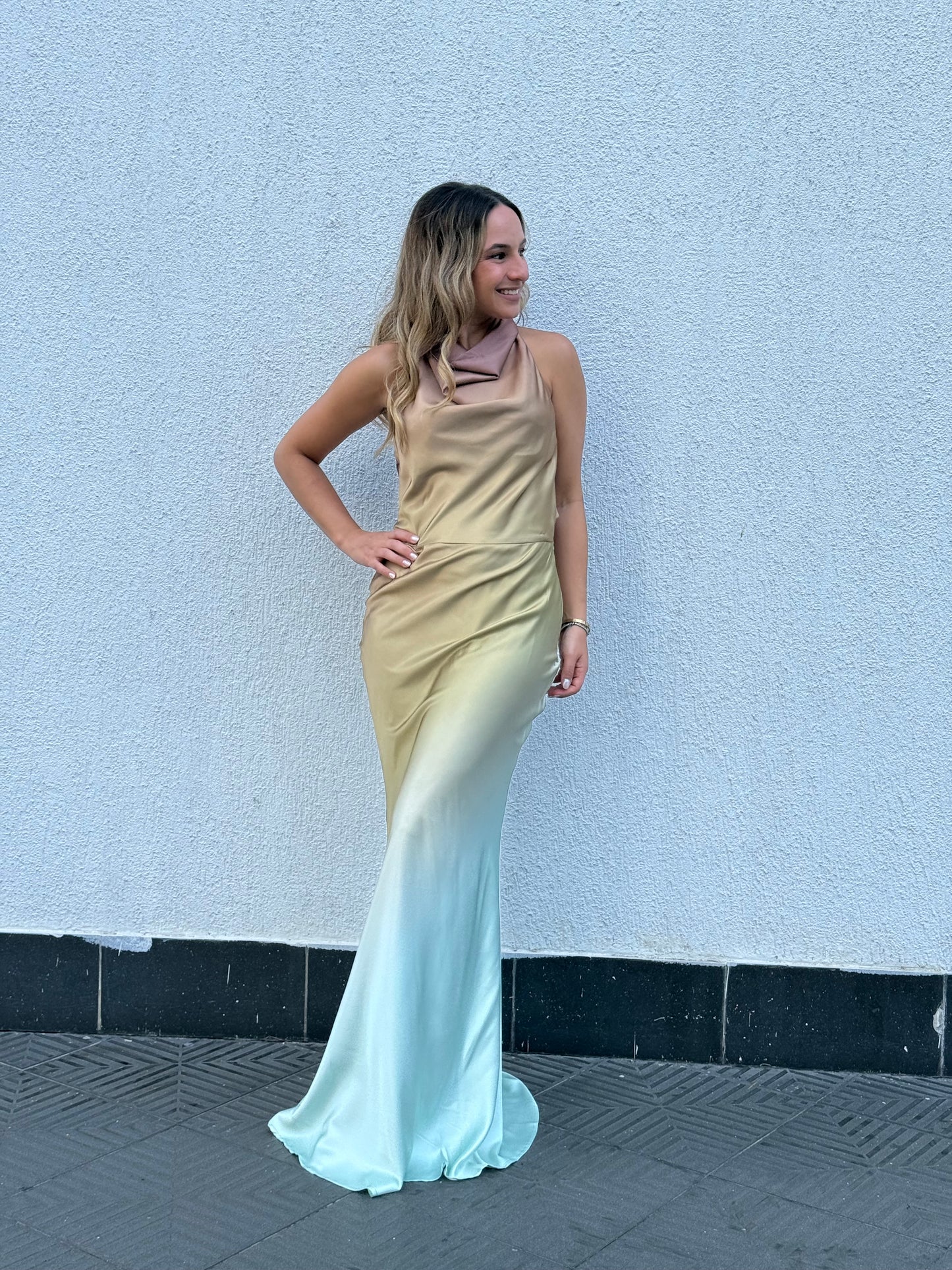 Alana's gold dress BLACK WEEK