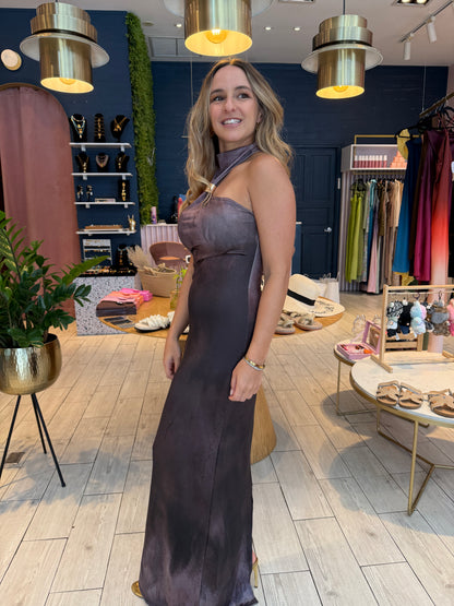 Brown Santorini Dress