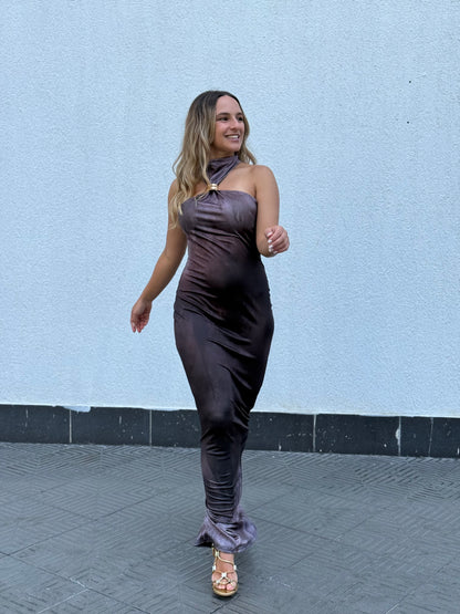 Brown Santorini Dress