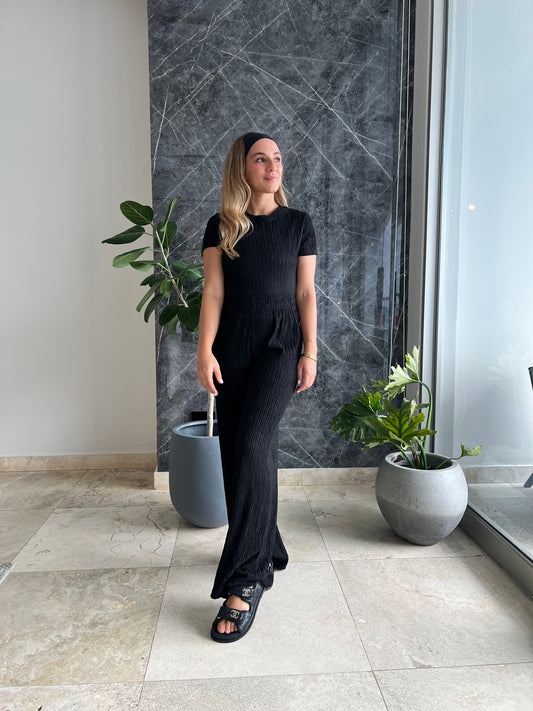 Black pant & top set  viaje