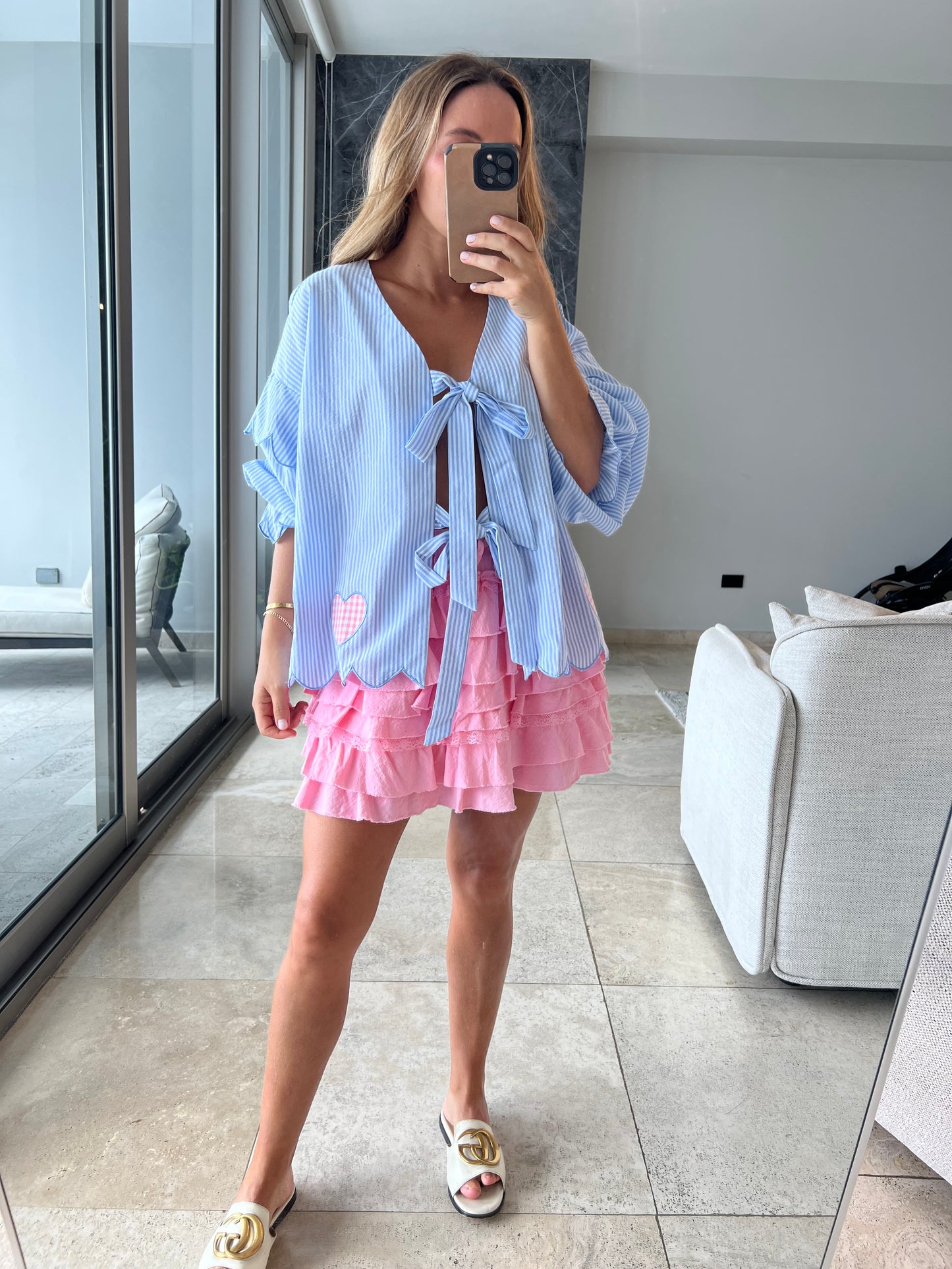 Ema patched top 69.99