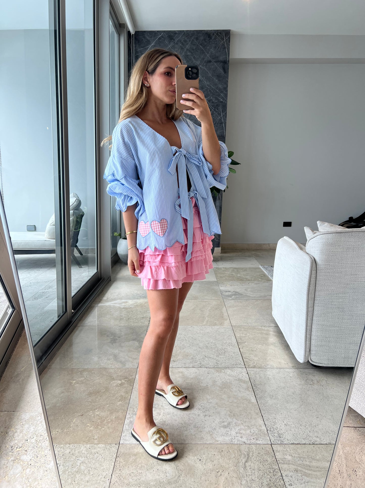 Ema patched top 69.99