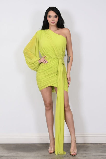 Alexandra's One shoulder Dress