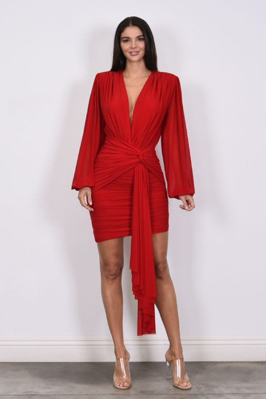 Red alexandra's Dress