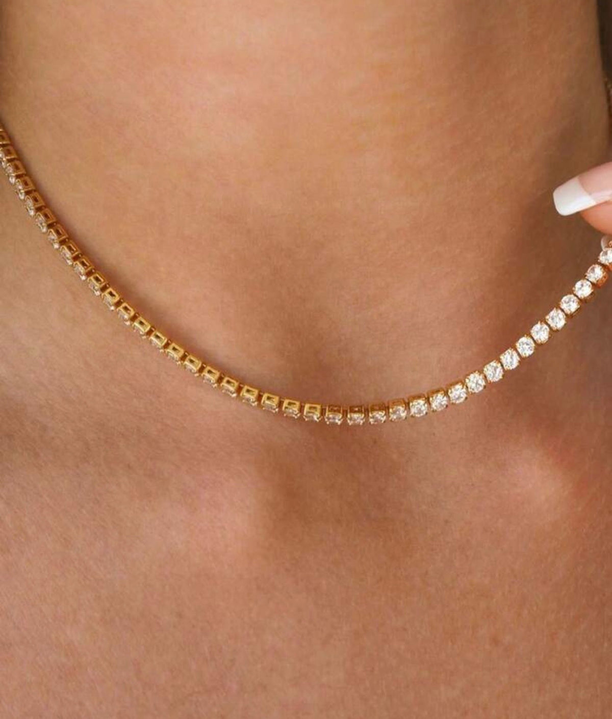 Gold Tennis chocker