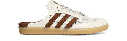 Ivory & Brown Mule sambas for women - 10 días