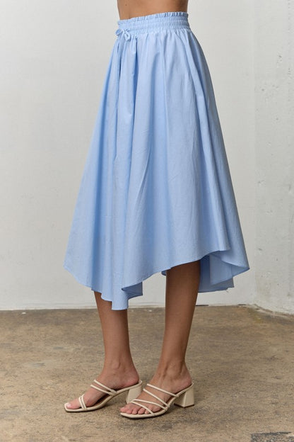 Light Blue Tzniut skirt set 3 abril