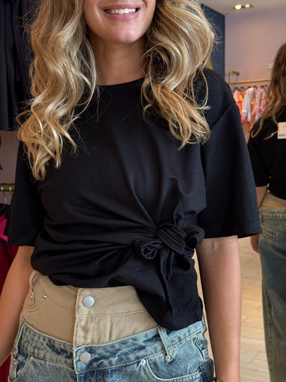 Black tie top