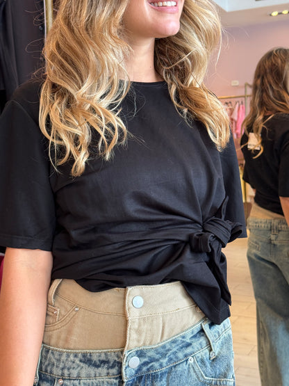 Black tie top