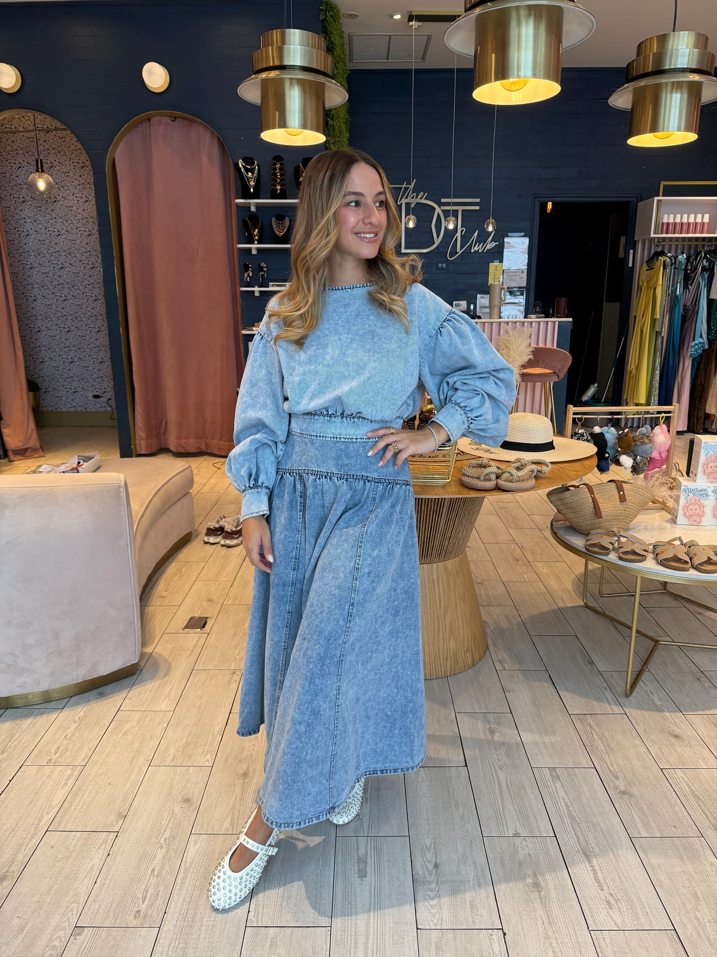 Denim tzniut set BLACK WEEK