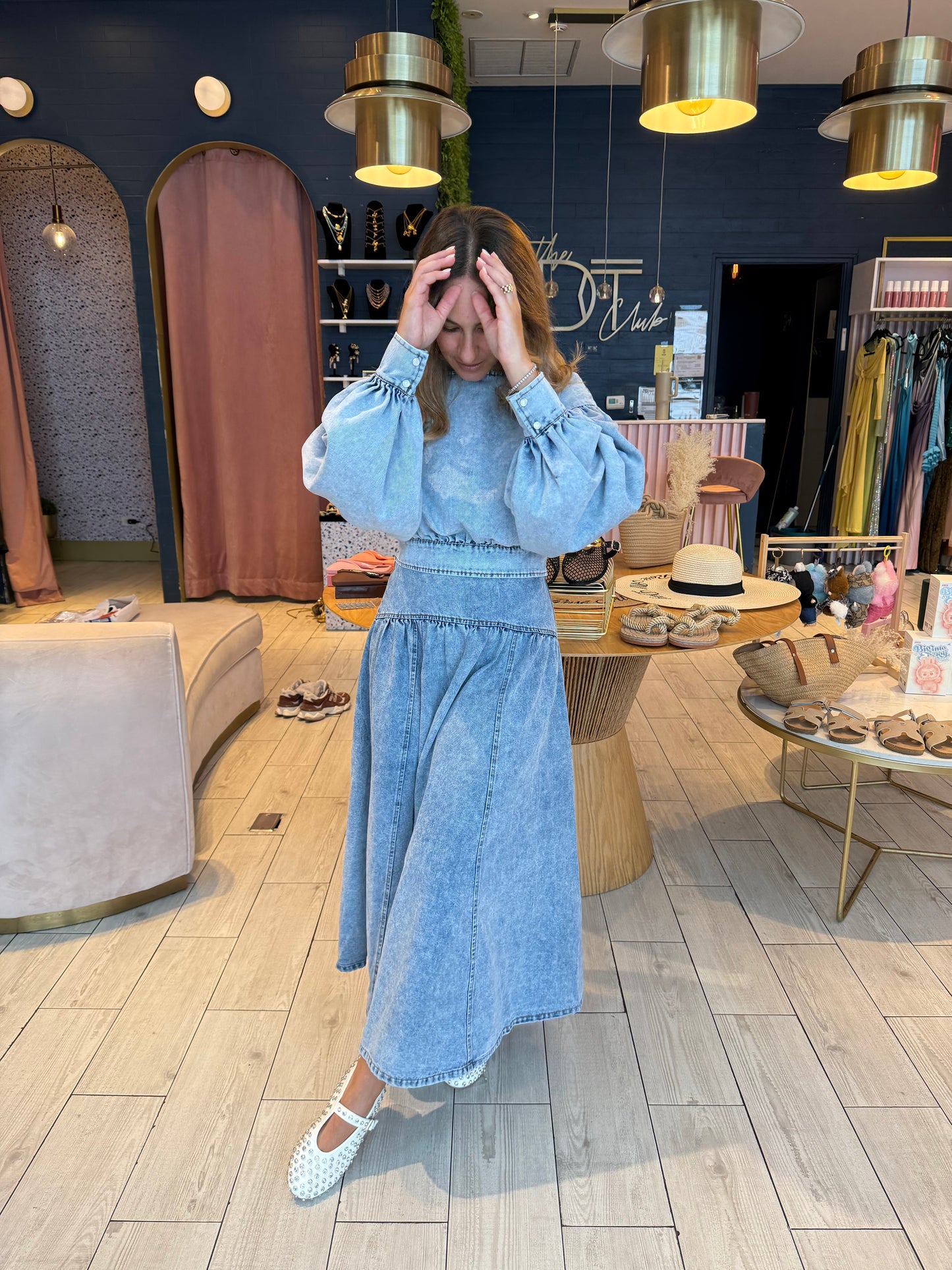 Denim tzniut set BLACK WEEK