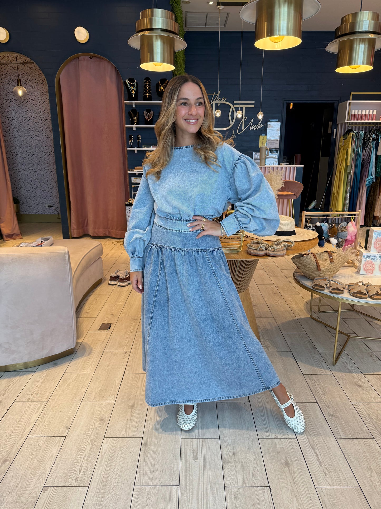 Denim tzniut set BLACK WEEK