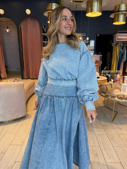 Denim tzniut set BLACK WEEK