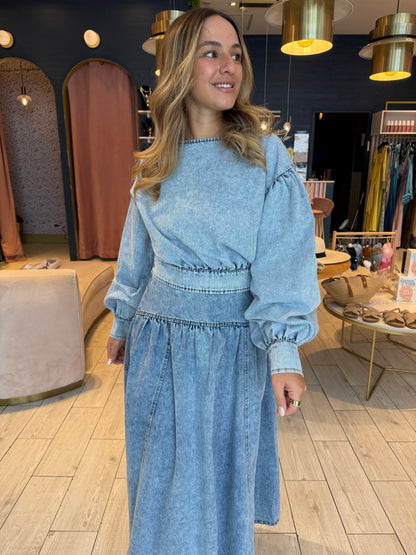 Denim tzniut set BLACK WEEK