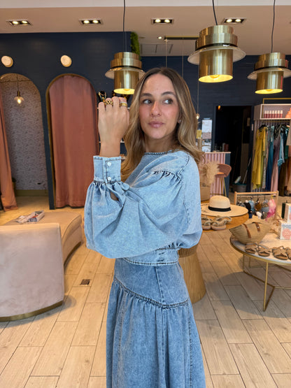 Denim tzniut set BLACK WEEK