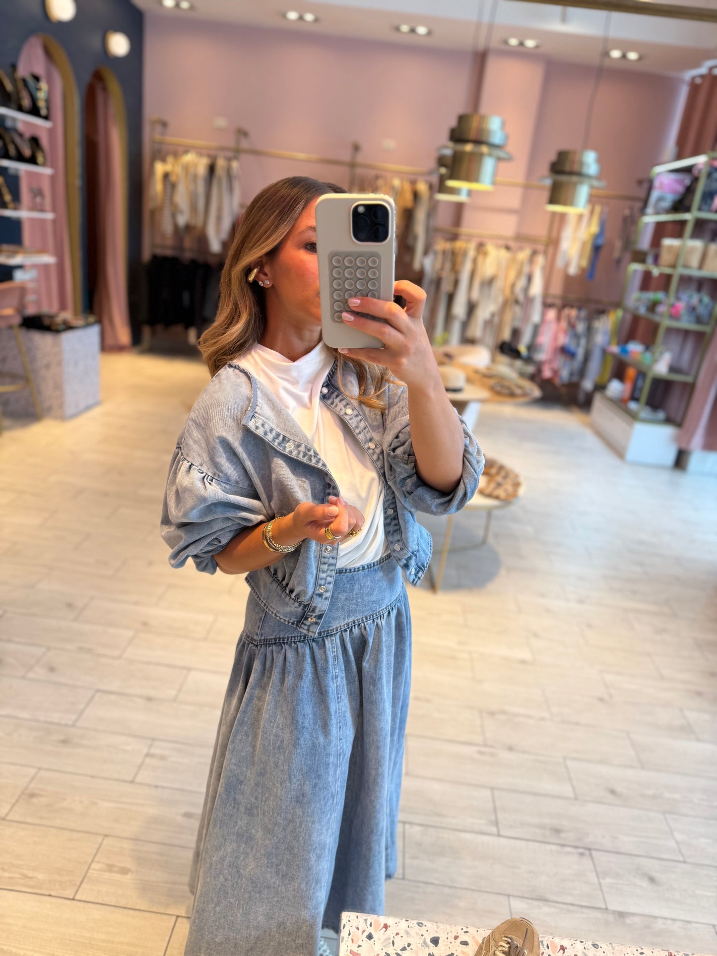 Denim tzniut set BLACK WEEK