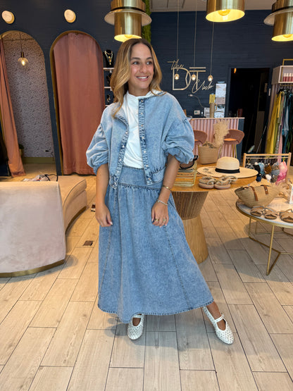 Denim tzniut set BLACK WEEK