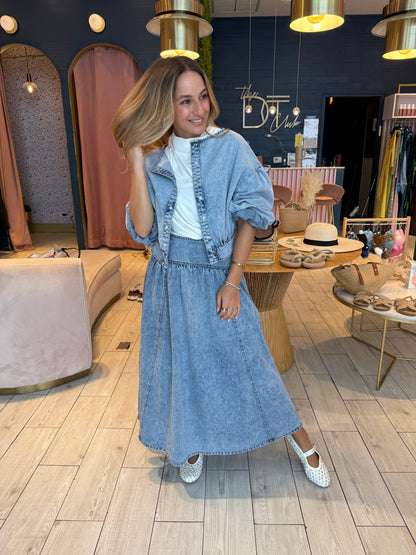 Denim tzniut set BLACK WEEK