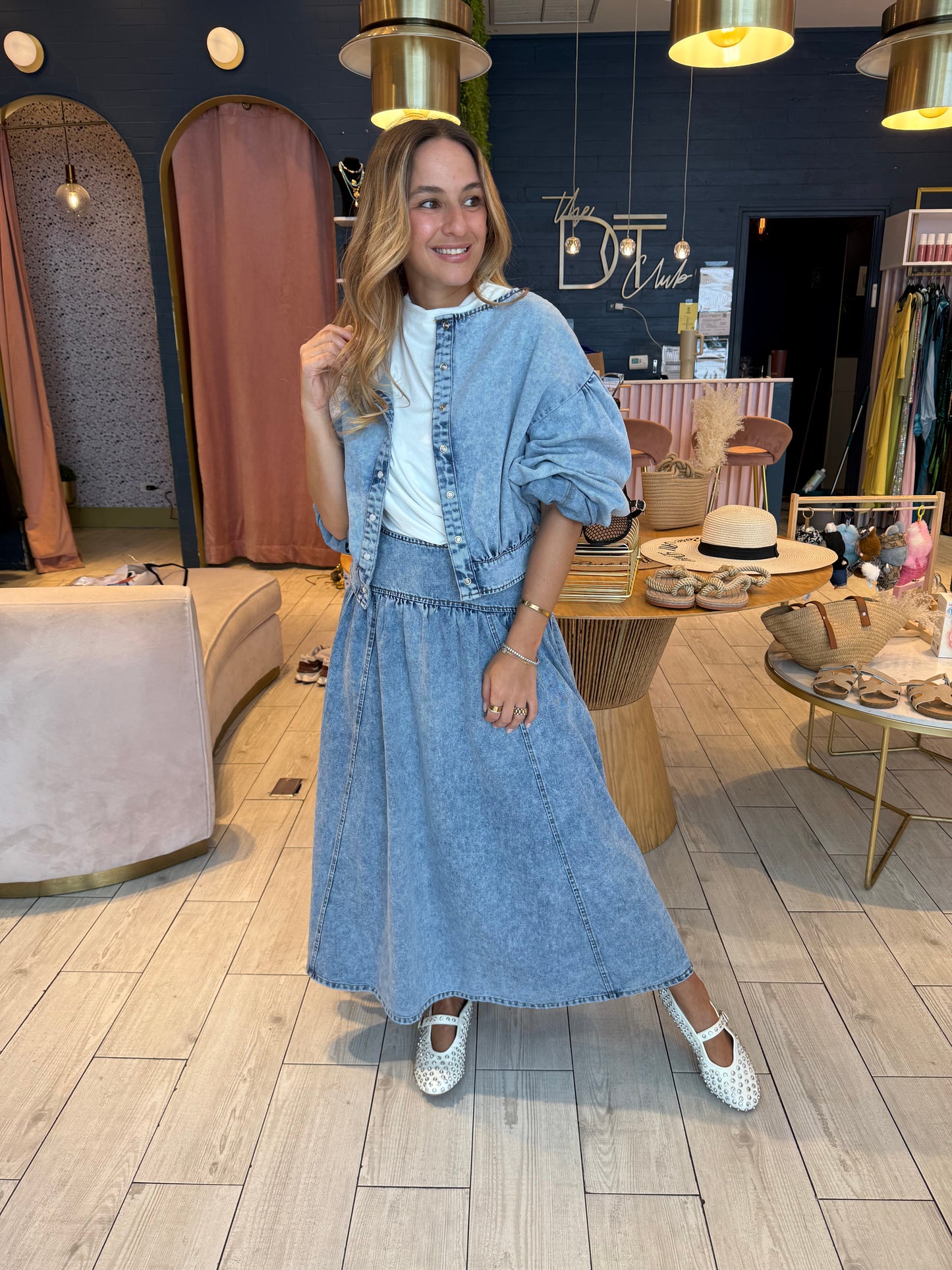 Denim tzniut set BLACK WEEK