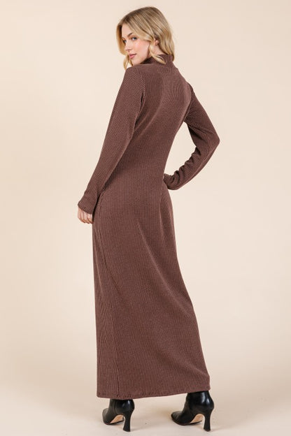 Brown Cotton Tzniut Dress 7 nov