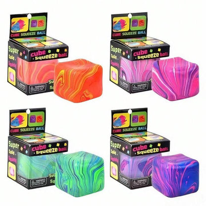 Tie dye cube Squishy