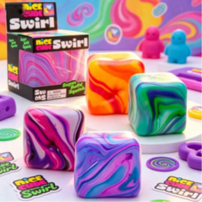 Tie dye cube Squishy