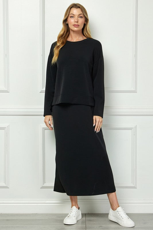 Black Tzniut Dress set 10 nov