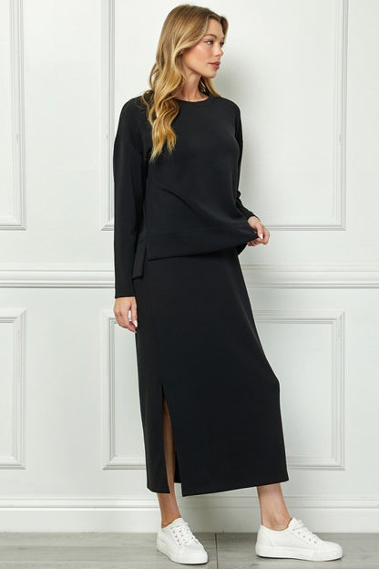 Black Tzniut Dress set 10 nov