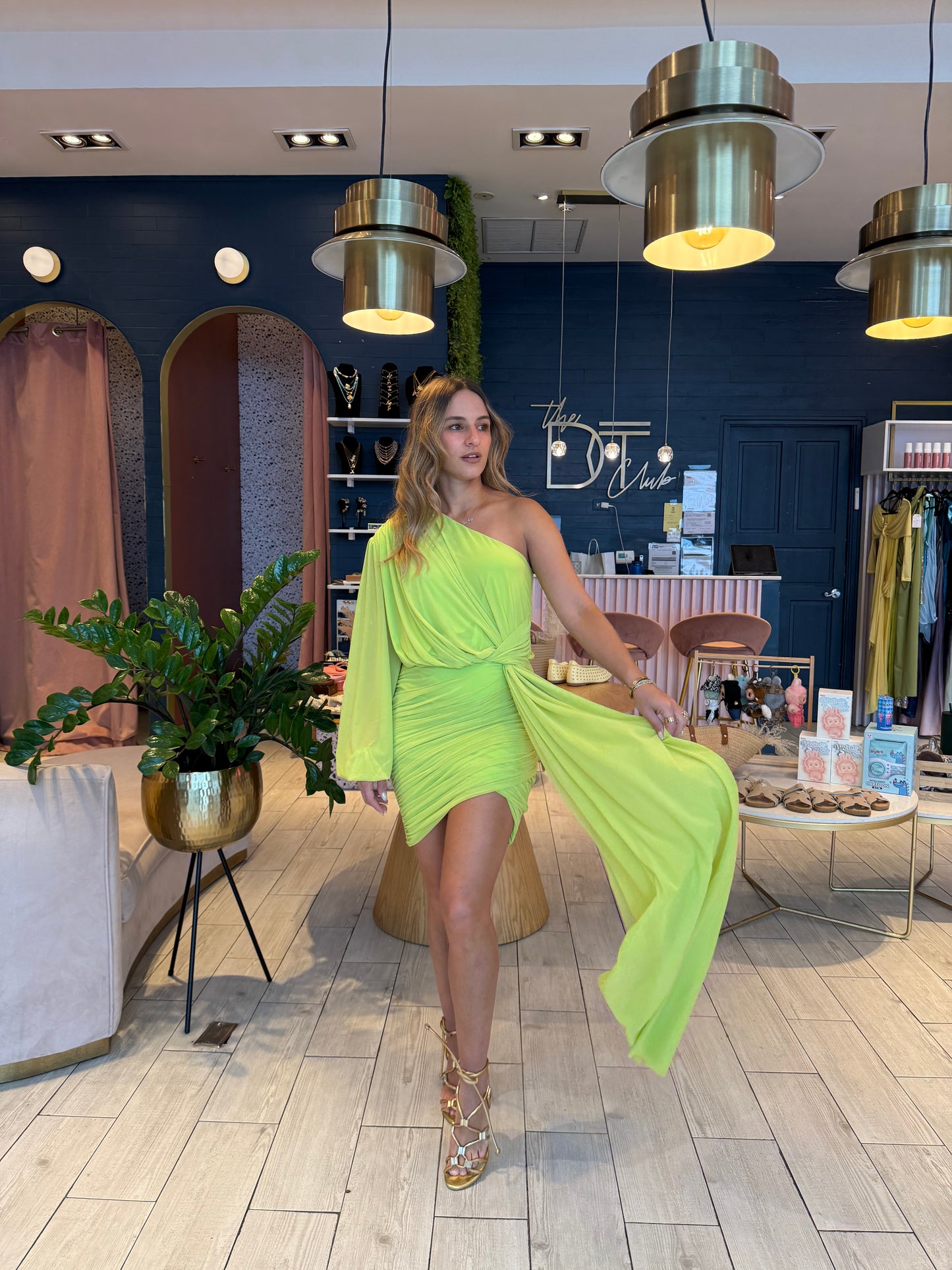 Alexandra's One shoulder Dress