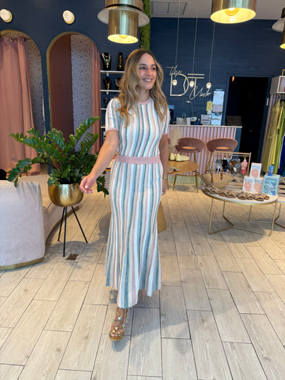 Knitted Ariele's skirt set