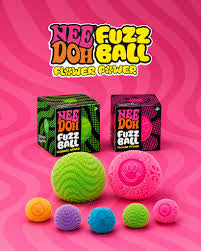 Needoh fuzz ball squishy