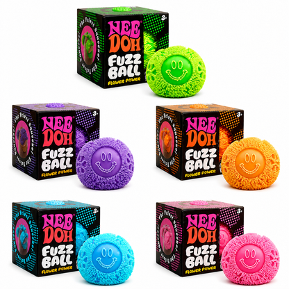 Needoh fuzz ball squishy