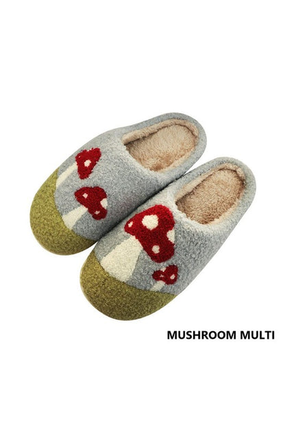 Mushroom Multi slippers 12 nov