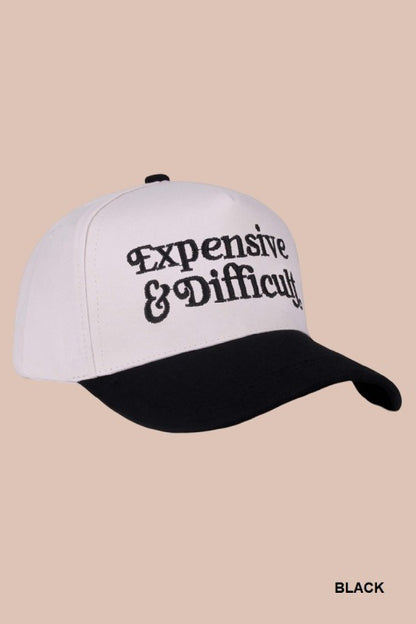 Black expensive & difficult hat 12 nov