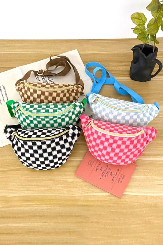 Checkerd Fanny pack