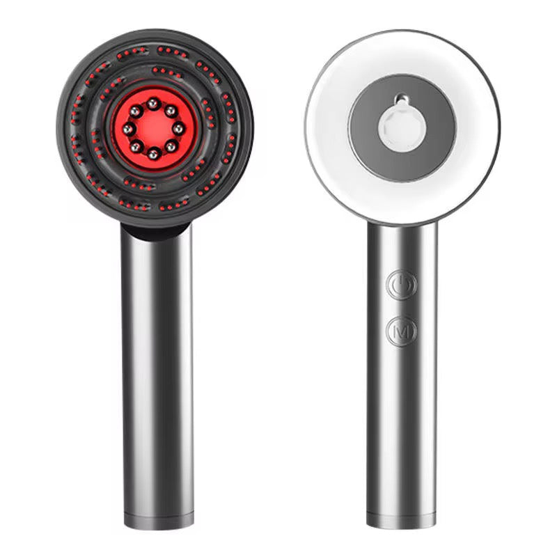 Red light scalp massager