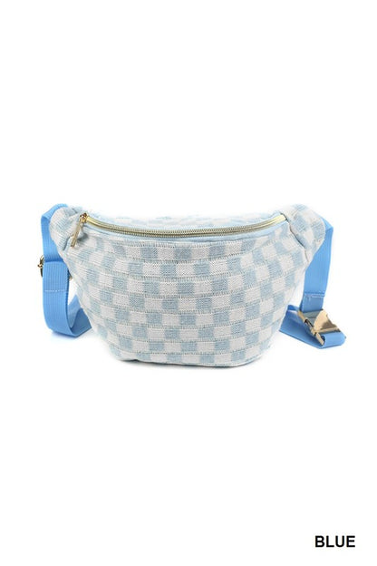 Checkerd Fanny pack