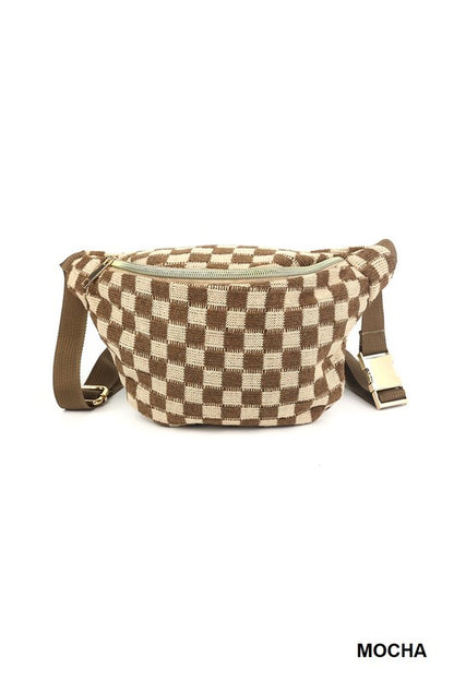 Checkerd Fanny pack
