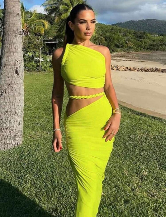 Santorini lime Dress 18 mayo