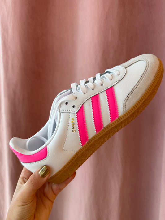 Hot Pink sambas for women - 7 Days