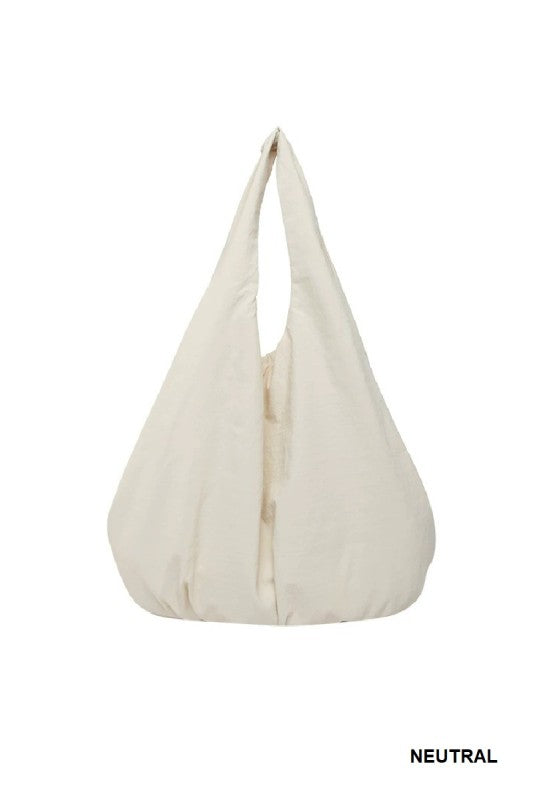 Minimalist drapped shoulder bag 12 nov