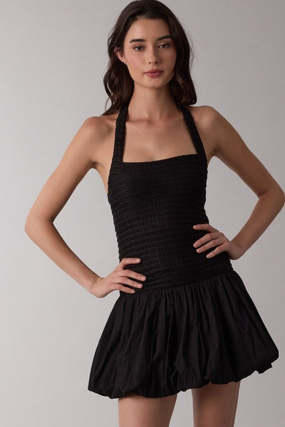 Black bubble dress 16 nov