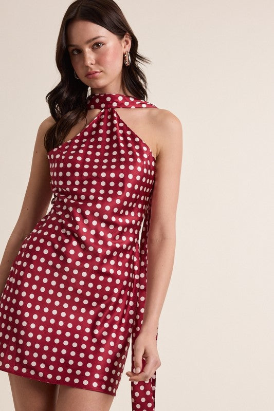 Trendy polka dots dress 16 nov