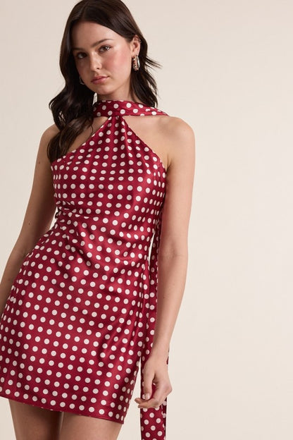 Trendy polka dots dress 16 nov