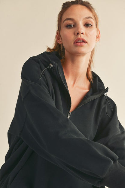 Tzniut Black mido Skirt & Hoddie set 18 enero