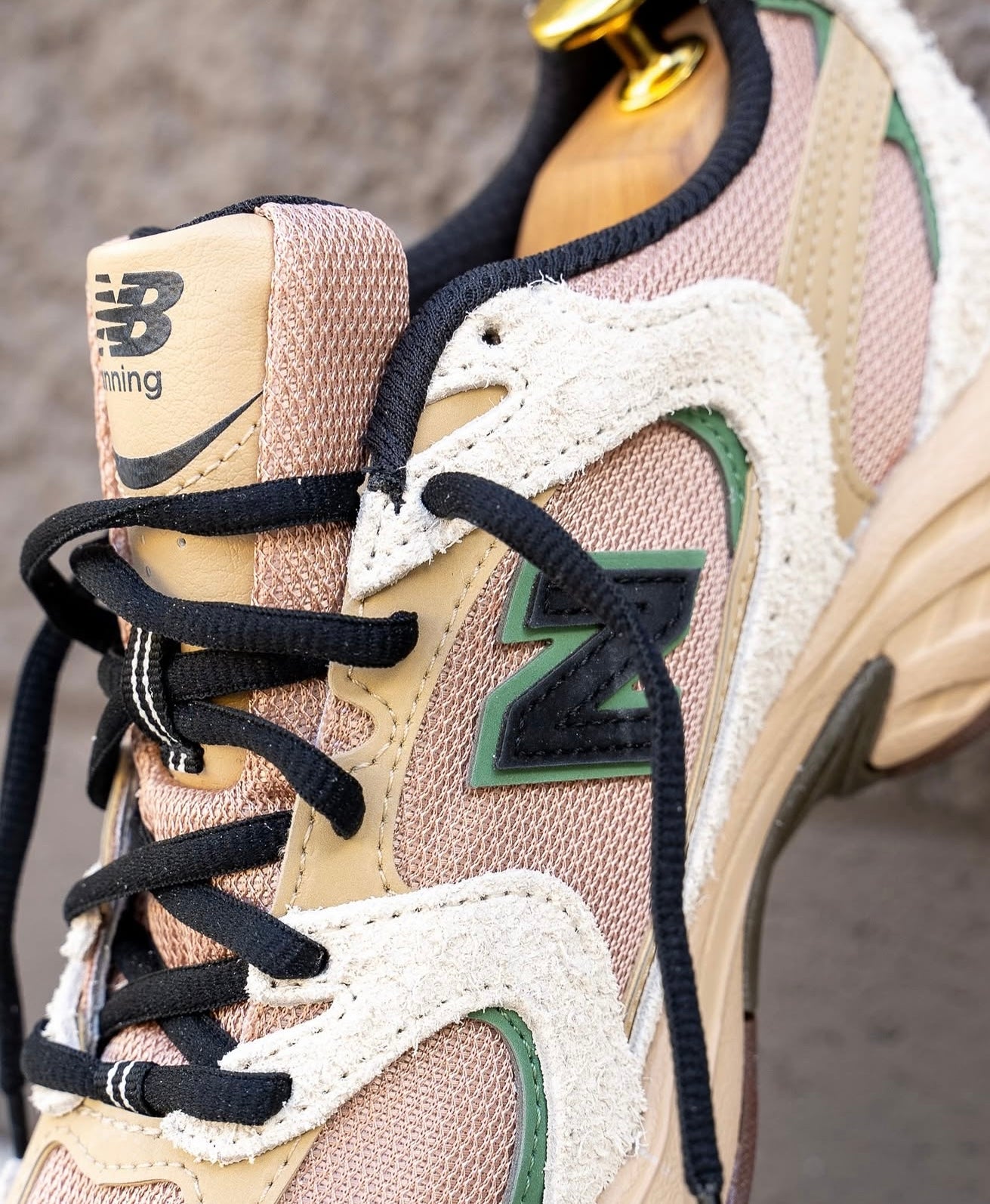 New Balance brown Nude 530 for Women