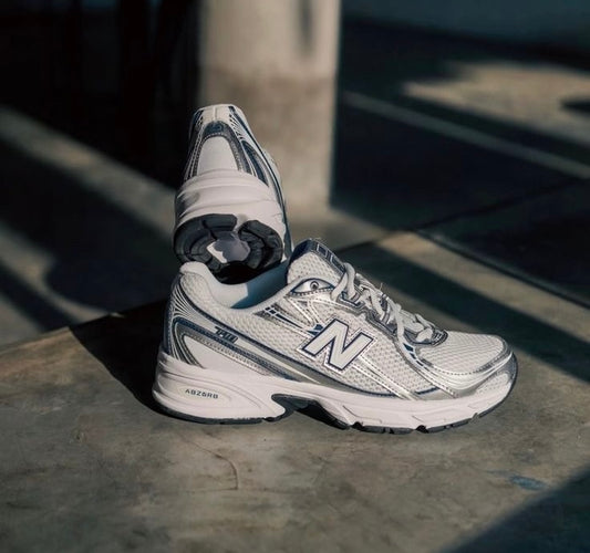 Navy & White 740 New Balance for women