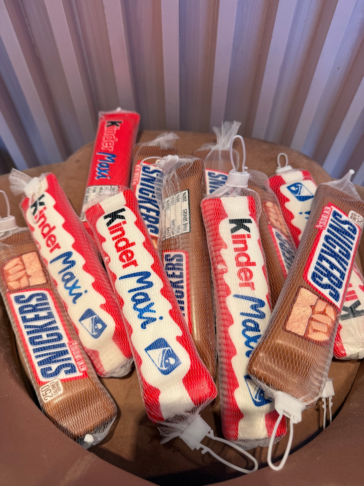 Snickers & Kinder  Squishy
