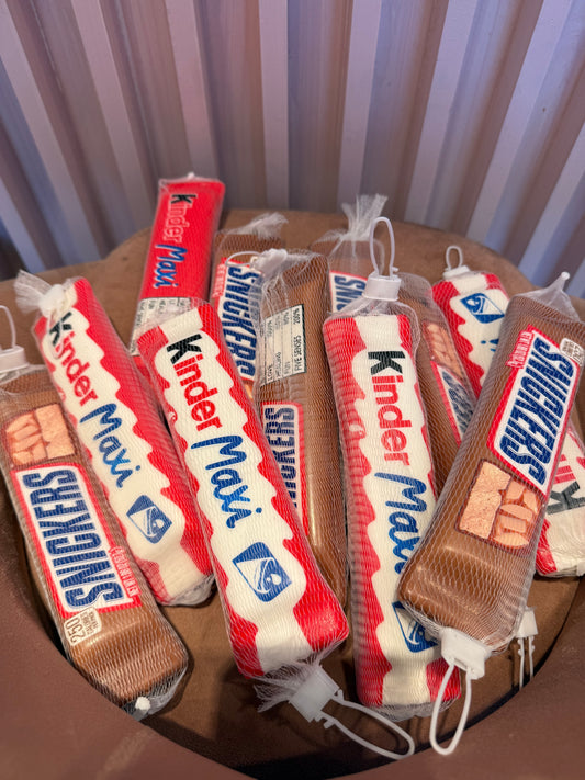 Snickers & Kinder  Squishy